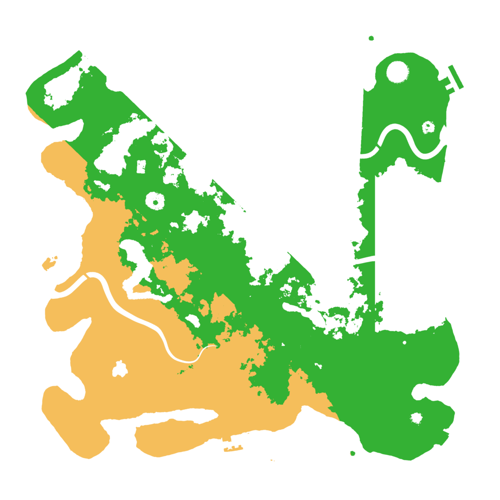Biome Rust Map: Procedural Map, Size: 4000, Seed: 1675809631