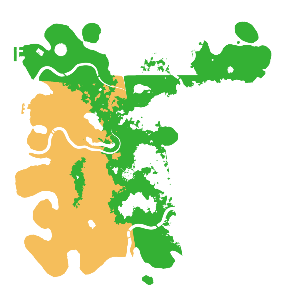 Biome Rust Map: Procedural Map, Size: 4250, Seed: 1289664702