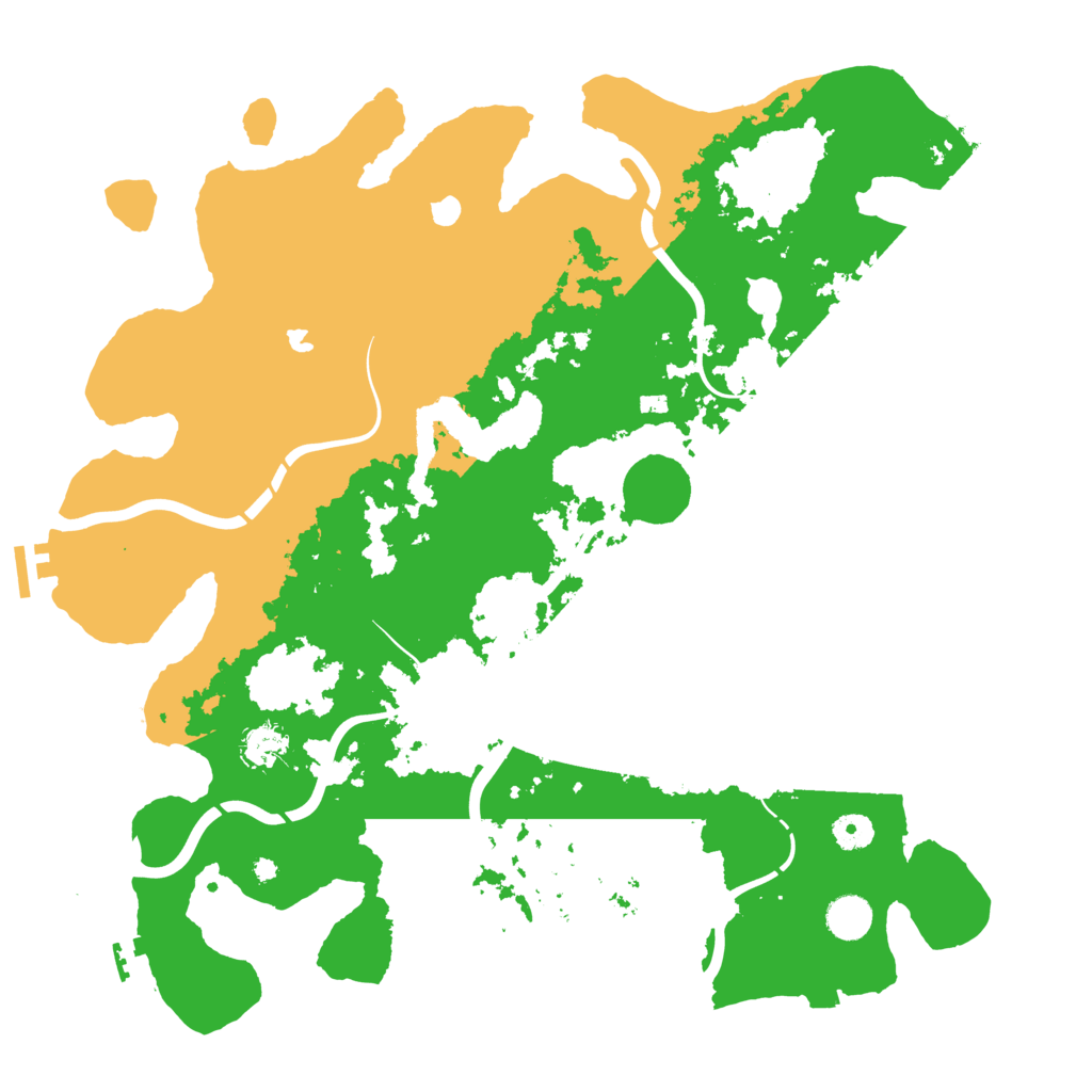 Biome Rust Map: Procedural Map, Size: 4250, Seed: 1693722016