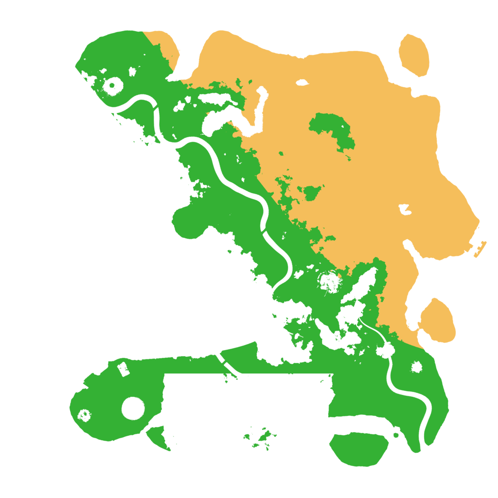 Biome Rust Map: Procedural Map, Size: 4000, Seed: 98641