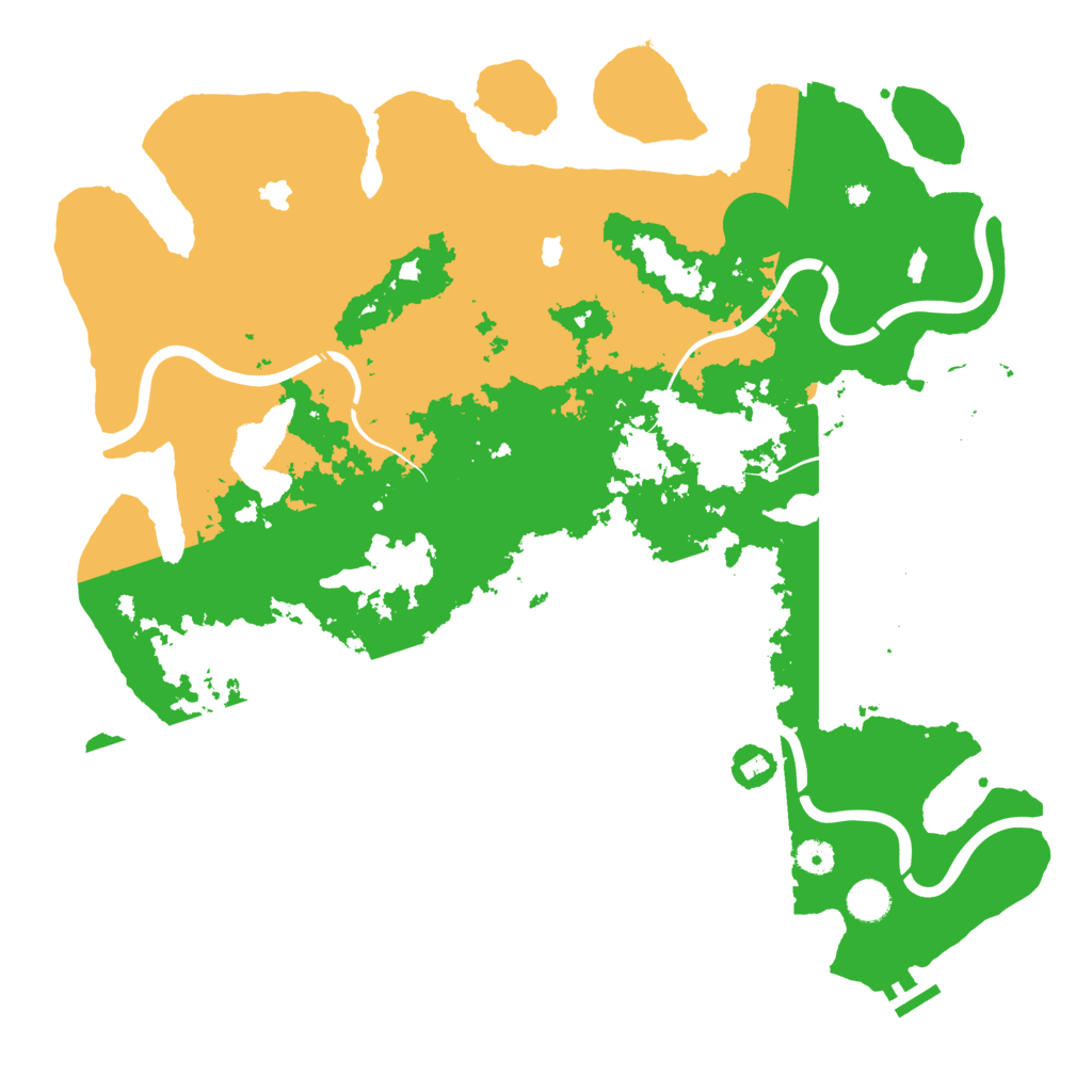 Biome Rust Map: Procedural Map, Size: 4500, Seed: 1599292456