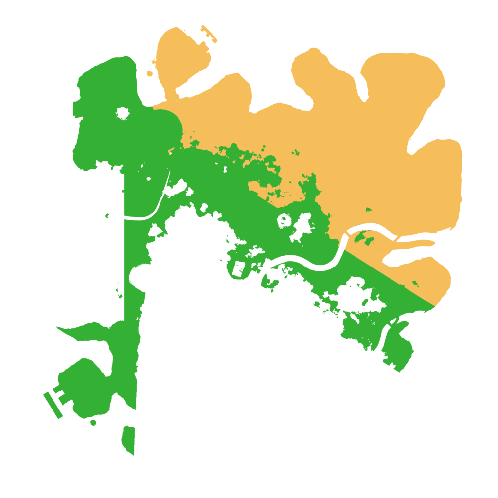 Biome Rust Map: Procedural Map, Size: 3500, Seed: 1957353740