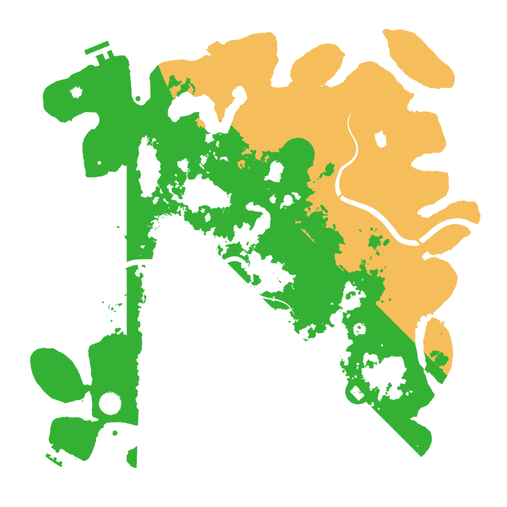 Biome Rust Map: Procedural Map, Size: 4000, Seed: 1772334702