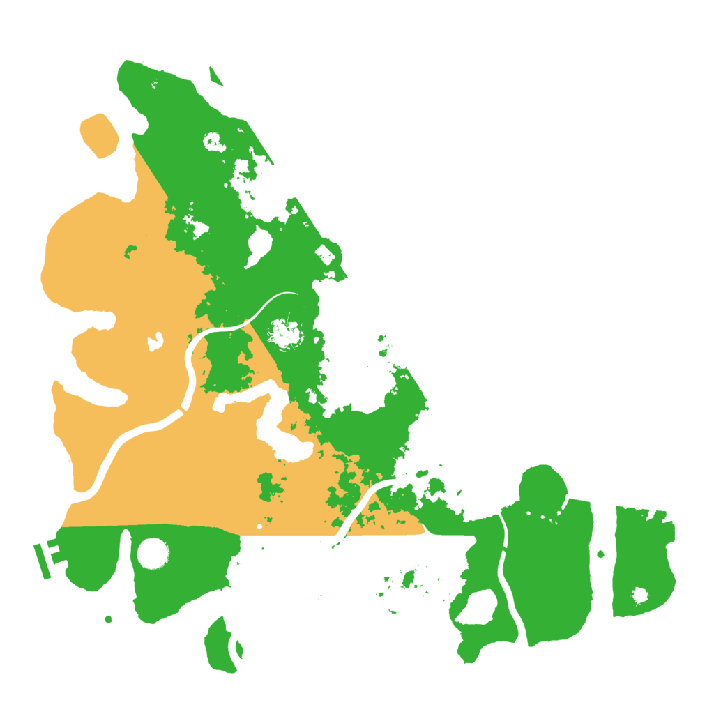 Biome Rust Map: Procedural Map, Size: 4000, Seed: 37860842