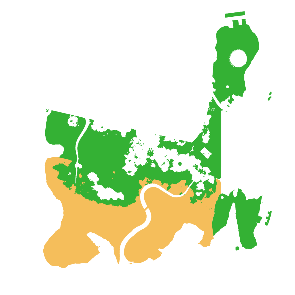Biome Rust Map: Procedural Map, Size: 3000, Seed: 1184021309