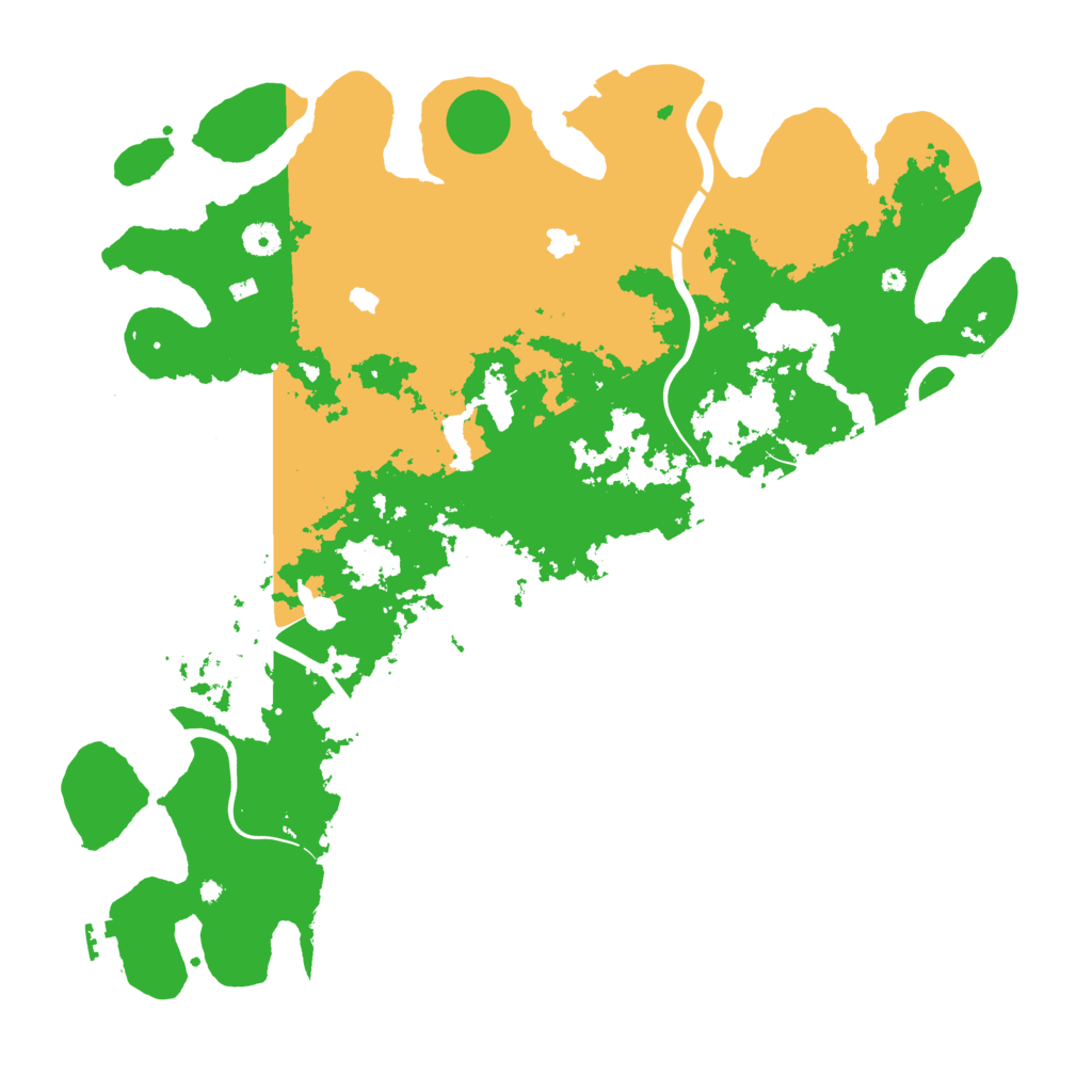 Biome Rust Map: Procedural Map, Size: 4500, Seed: 1795835383