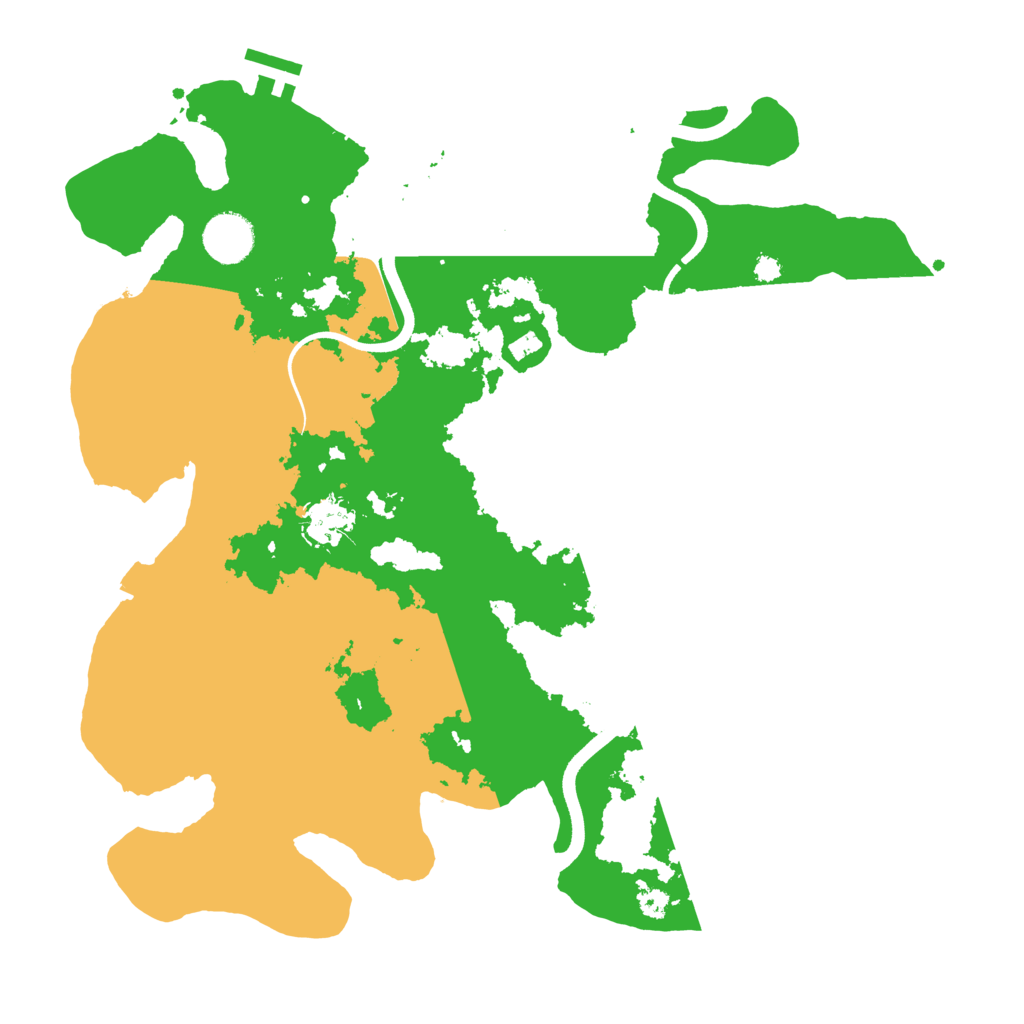 Biome Rust Map: Procedural Map, Size: 3600, Seed: 1567548052