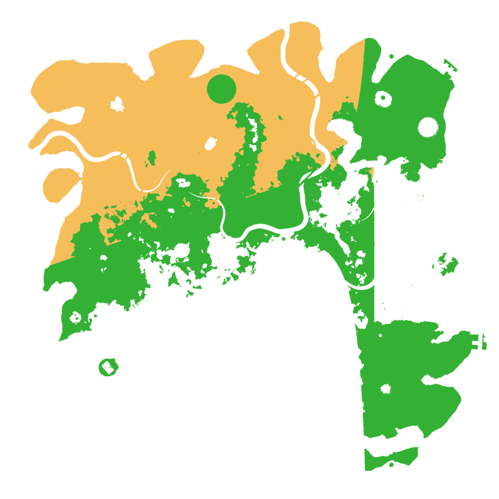 Biome Rust Map: Procedural Map, Size: 4500, Seed: 634656190