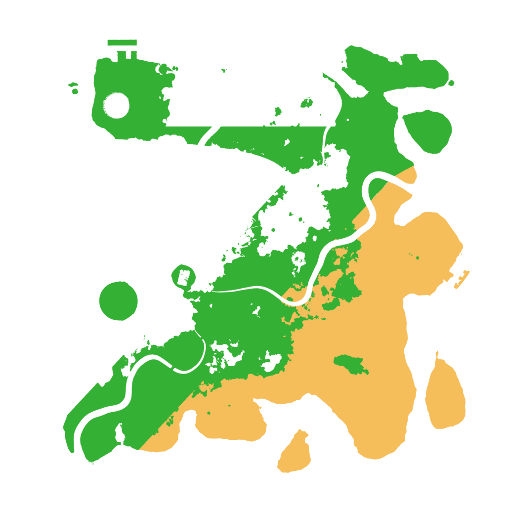 Biome Rust Map: Procedural Map, Size: 3500, Seed: 1503974429