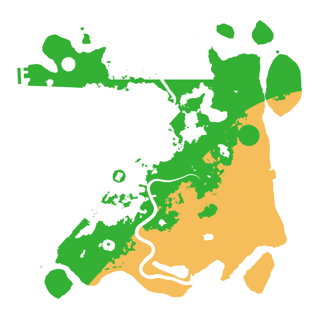 Biome Rust Map: Procedural Map, Size: 4000, Seed: 1486318503