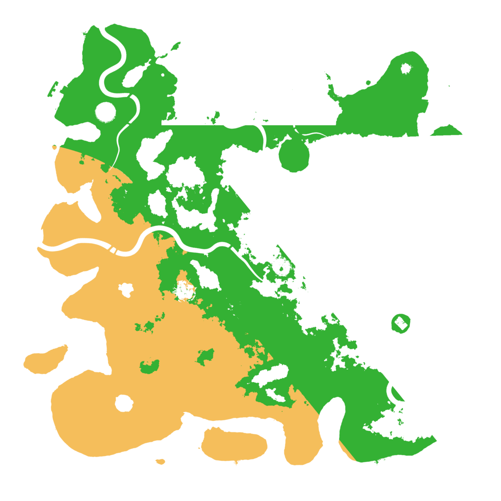 Biome Rust Map: Procedural Map, Size: 4337, Seed: 1337