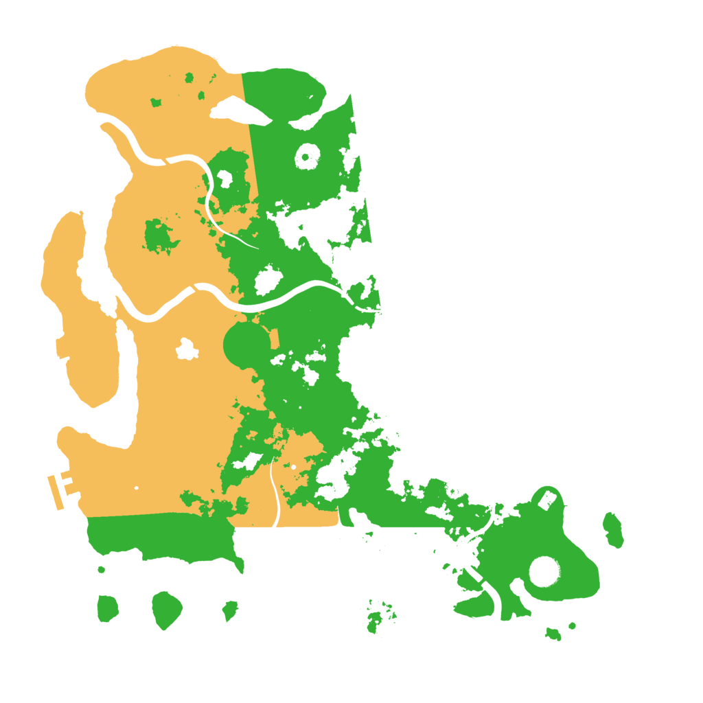 Biome Rust Map: Procedural Map, Size: 4050, Seed: 1275335302