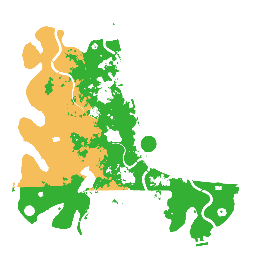 Biome Rust Map: Procedural Map, Size: 4250, Seed: 163683315