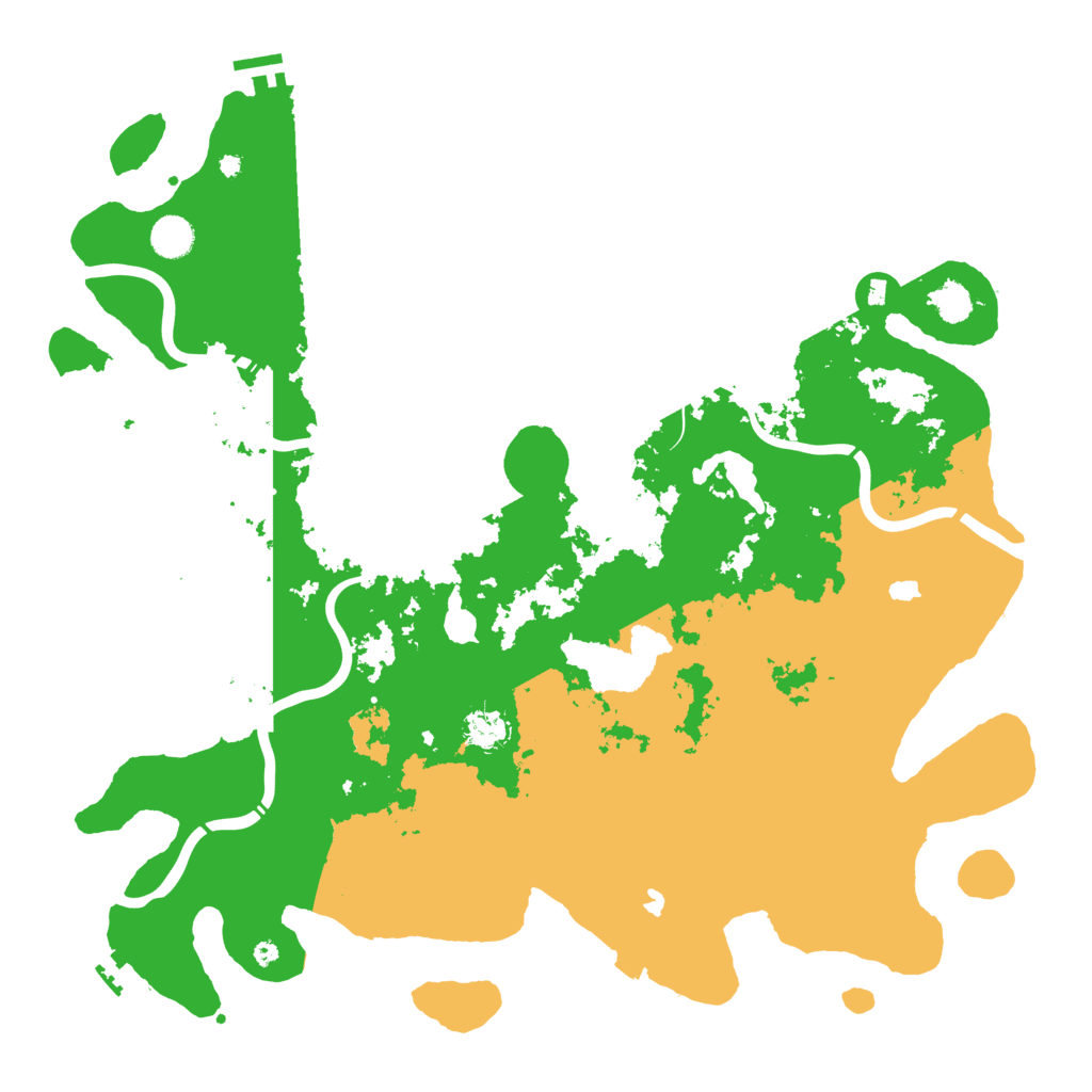 Biome Rust Map: Procedural Map, Size: 4500, Seed: 1159365218