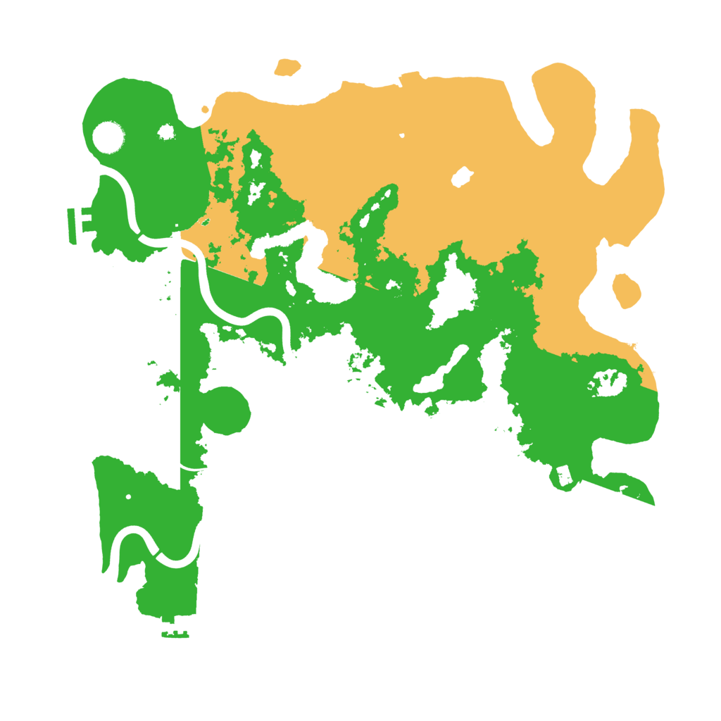 Biome Rust Map: Procedural Map, Size: 4000, Seed: 40699949