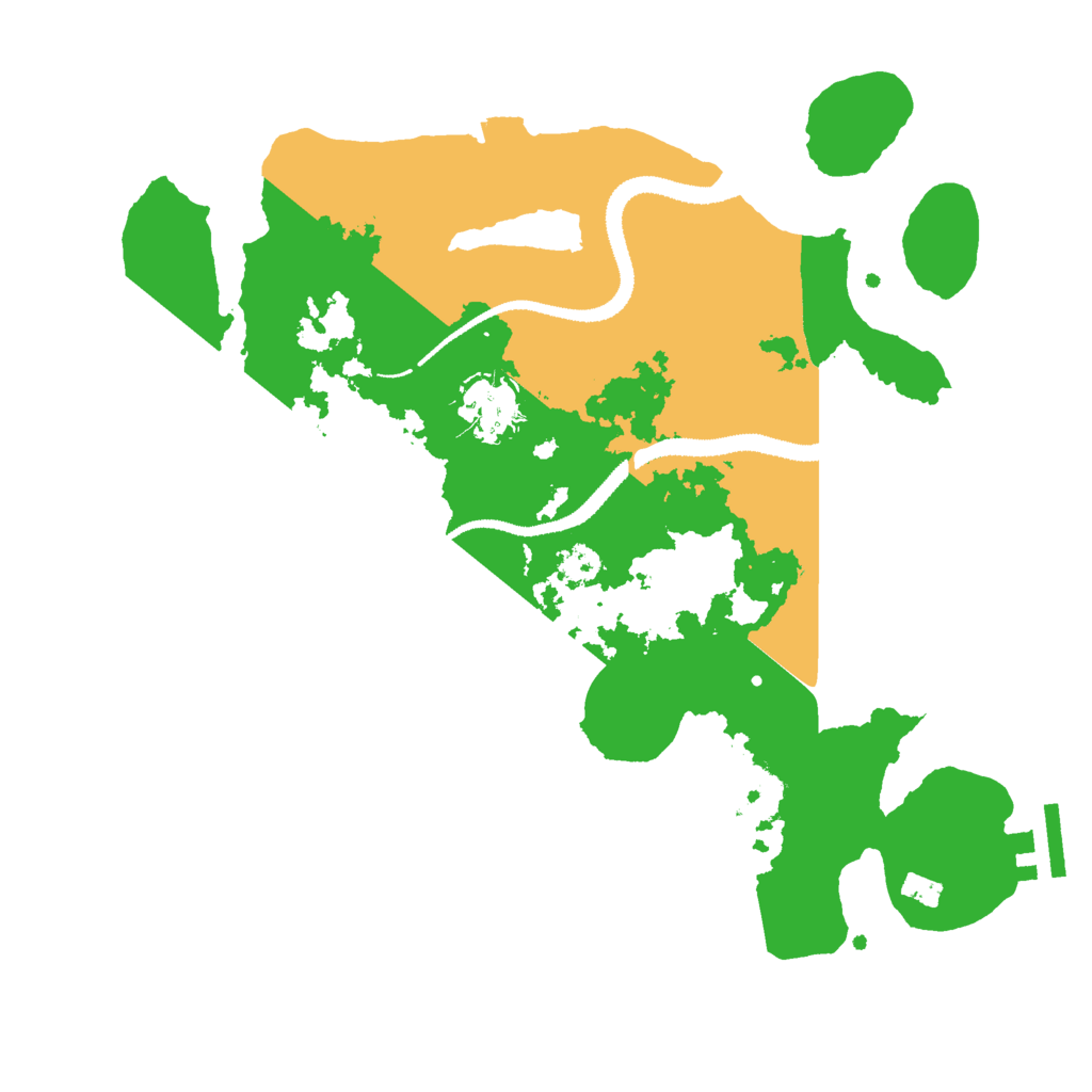 Biome Rust Map: Procedural Map, Size: 3000, Seed: 111213