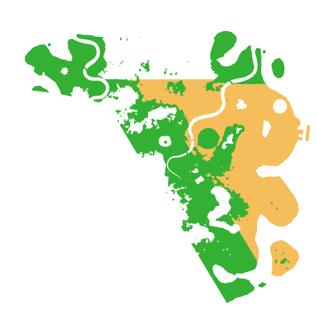 Biome Rust Map: Procedural Map, Size: 4000, Seed: 1275074677