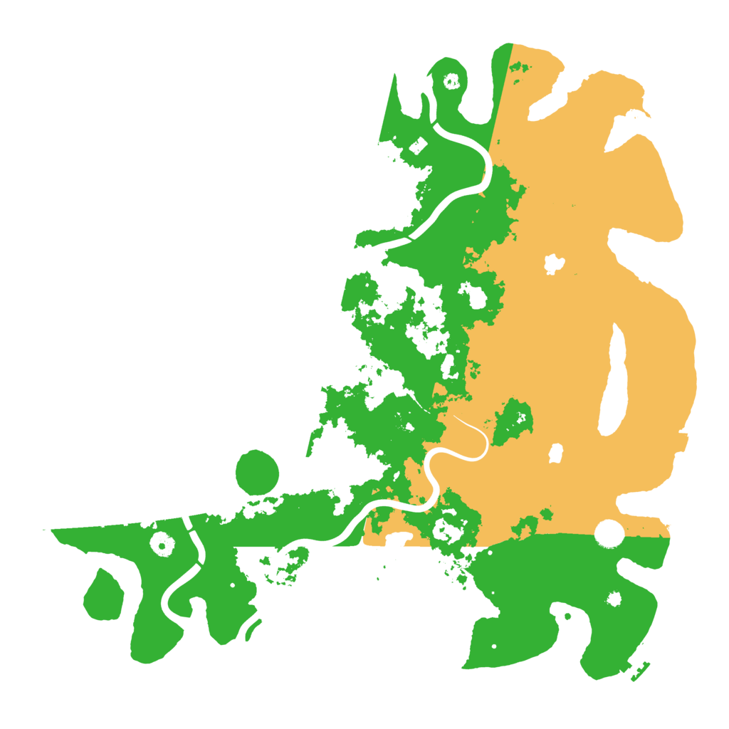 Biome Rust Map: Procedural Map, Size: 4500, Seed: 20260904