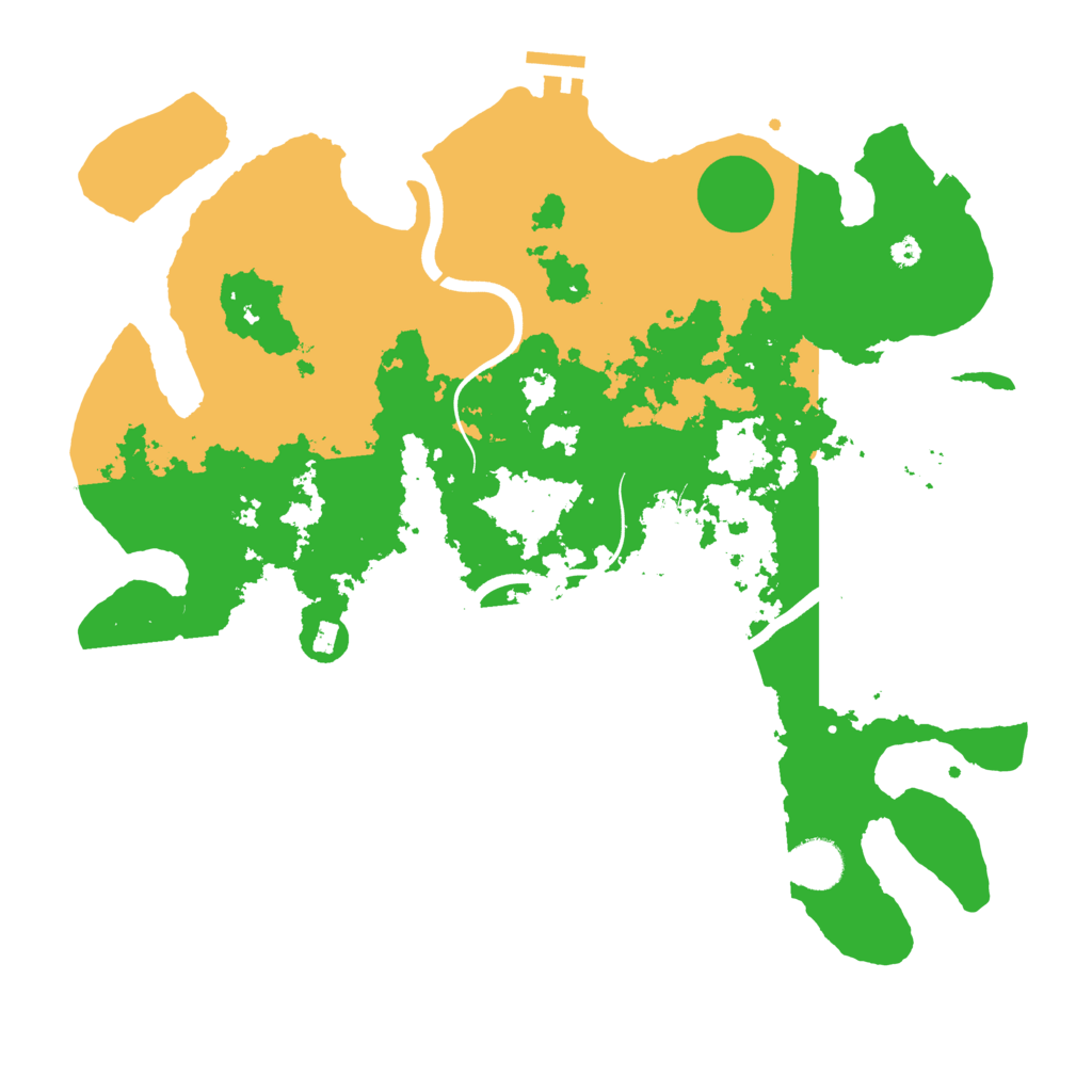 Biome Rust Map: Procedural Map, Size: 3750, Seed: 1173573079