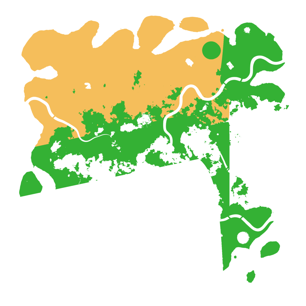 Biome Rust Map: Procedural Map, Size: 4500, Seed: 1423361233
