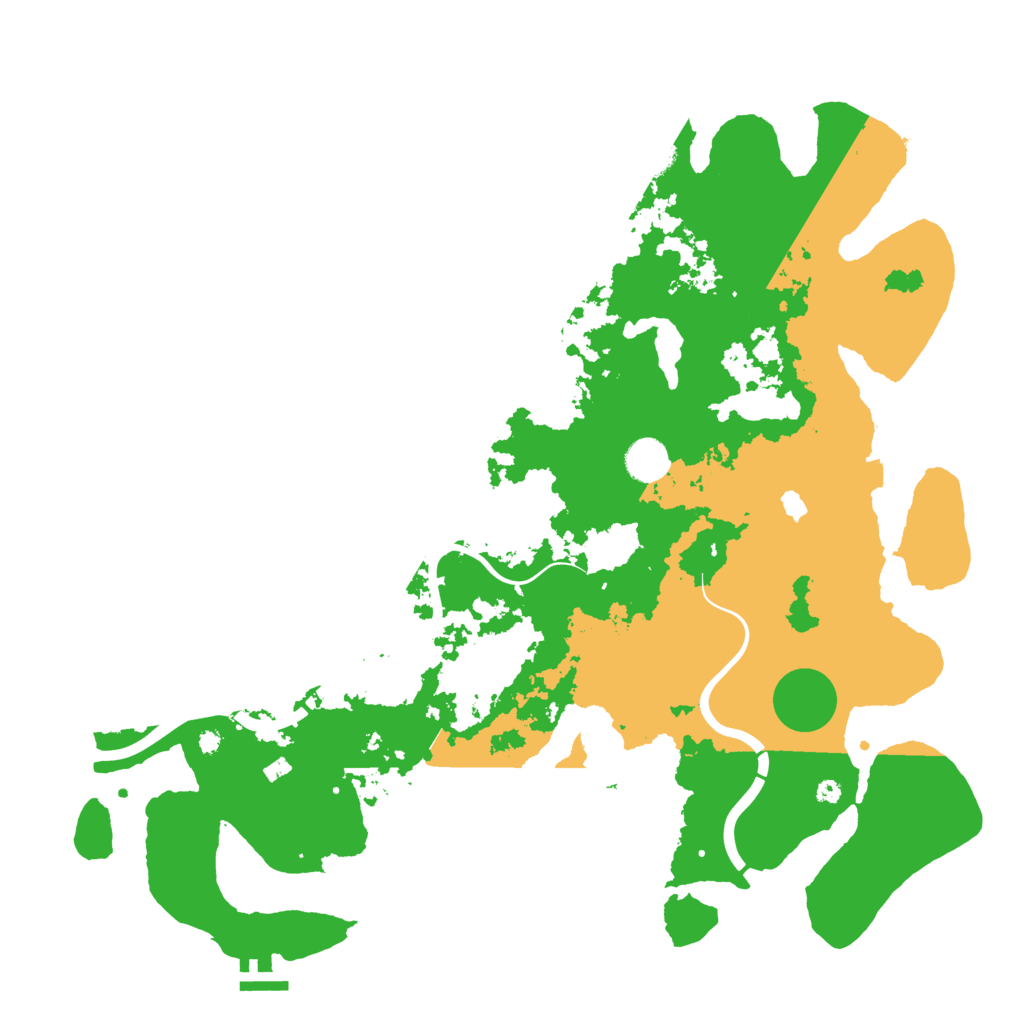Biome Rust Map: Procedural Map, Size: 4250, Seed: 19557400