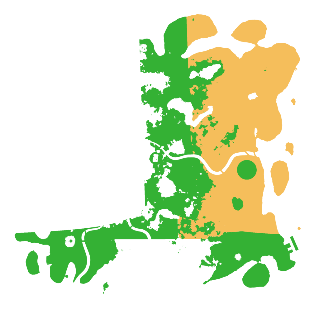 Biome Rust Map: Procedural Map, Size: 4300, Seed: 1738566976