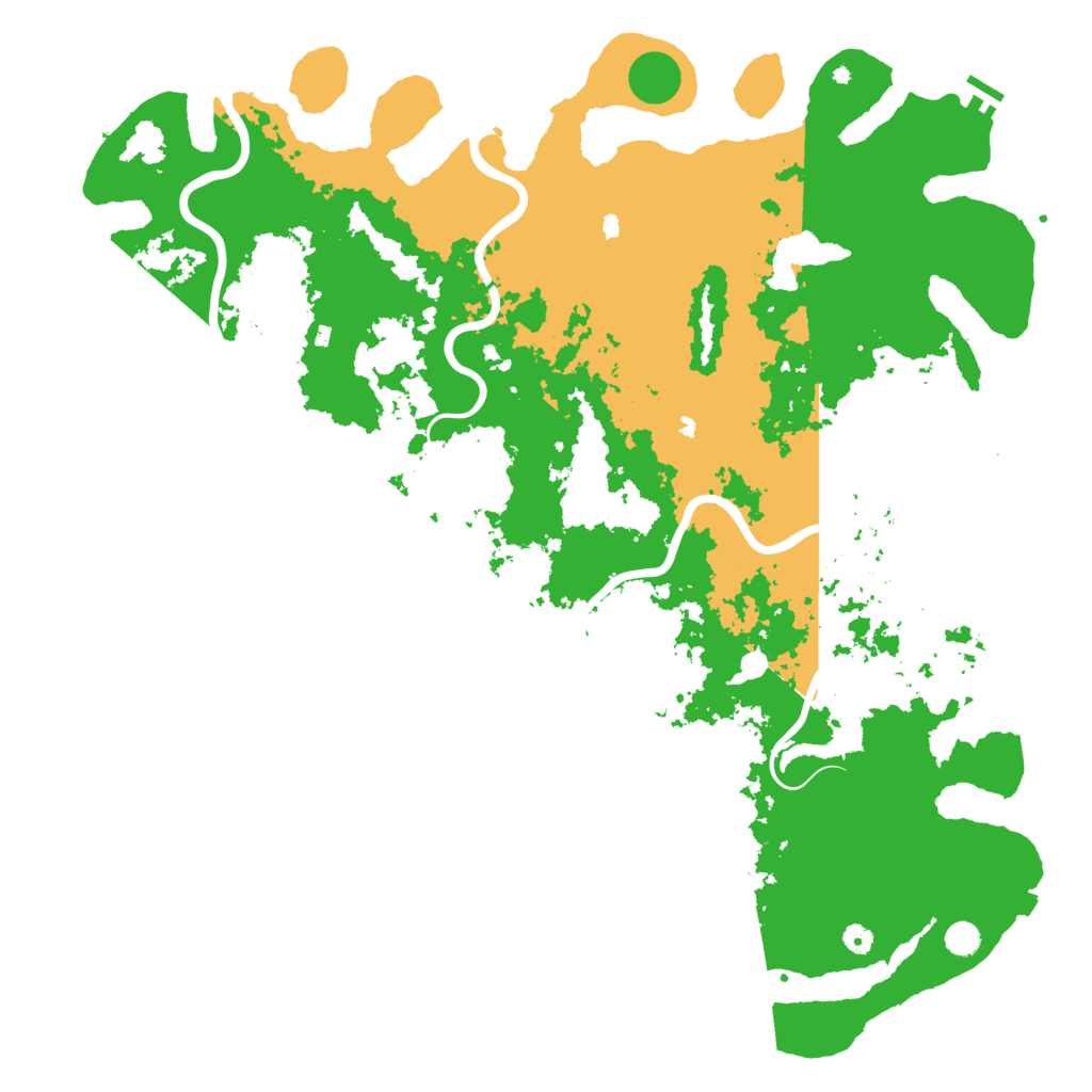 Biome Rust Map: Procedural Map, Size: 5500, Seed: 1143969463