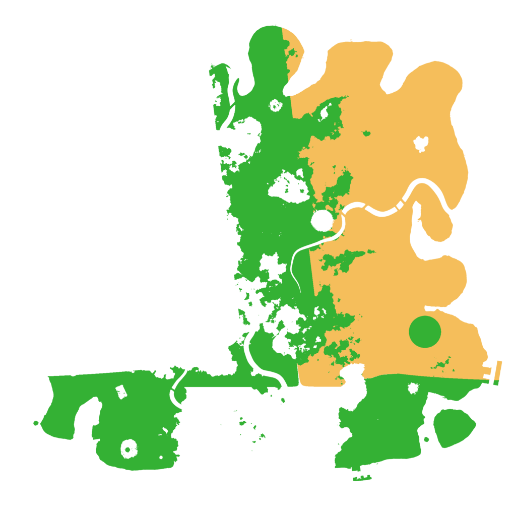 Biome Rust Map: Procedural Map, Size: 4250, Seed: 782535225