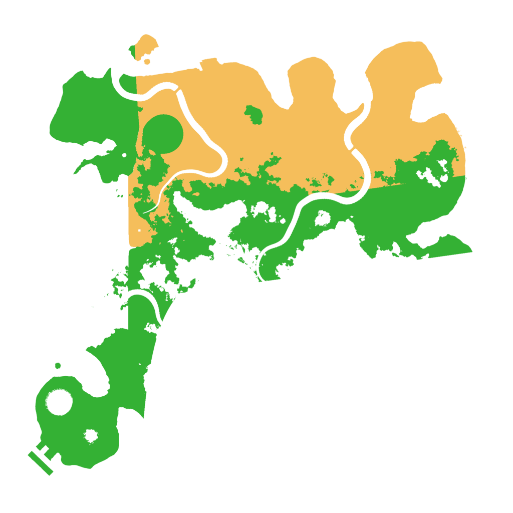 Biome Rust Map: Procedural Map, Size: 3450, Seed: 1610597395