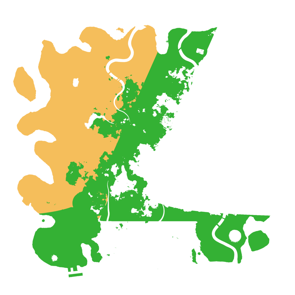 Biome Rust Map: Procedural Map, Size: 4250, Seed: 400756862