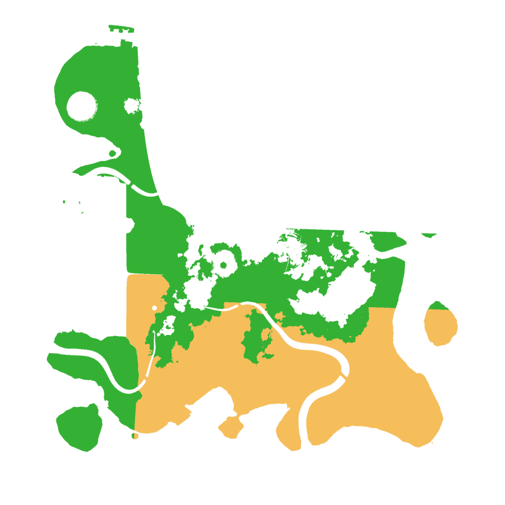 Biome Rust Map: Procedural Map, Size: 3000, Seed: 1988193805