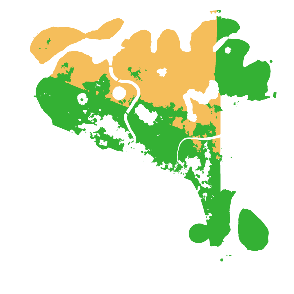 Biome Rust Map: Procedural Map, Size: 4000, Seed: 19602310