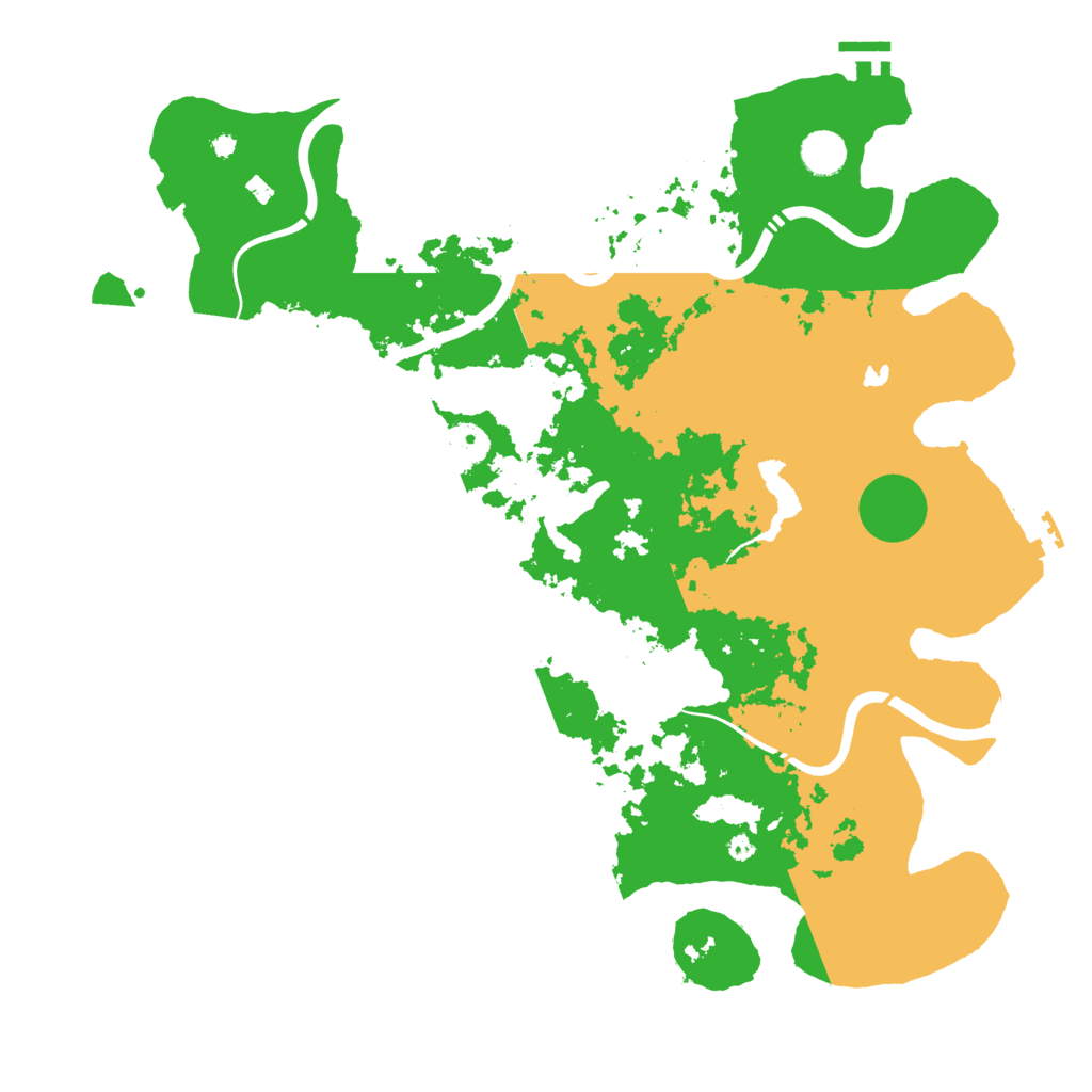 Biome Rust Map: Procedural Map, Size: 4250, Seed: 890086801