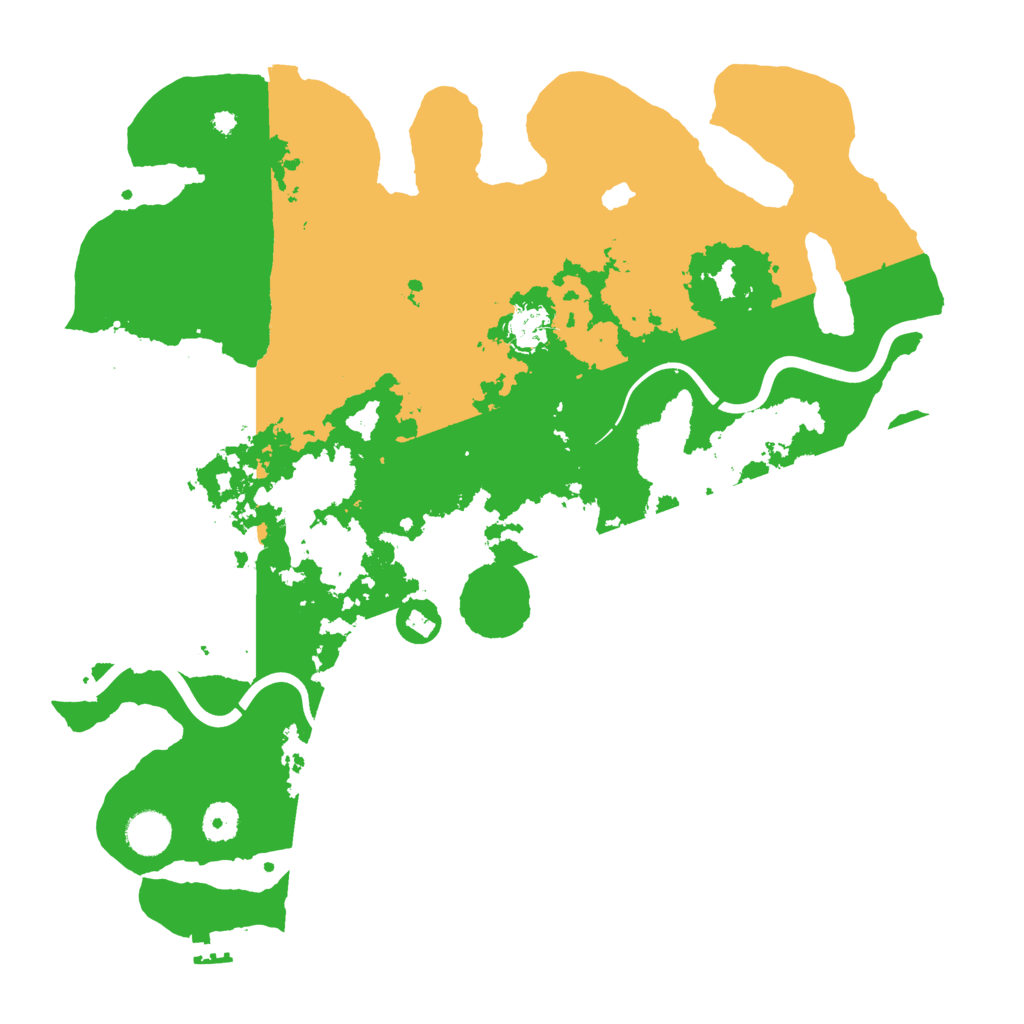 Biome Rust Map: Procedural Map, Size: 4000, Seed: 986888977