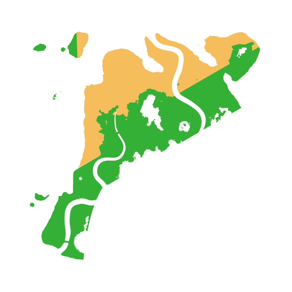 Biome Rust Map: Procedural Map, Size: 2700, Seed: 1788690051