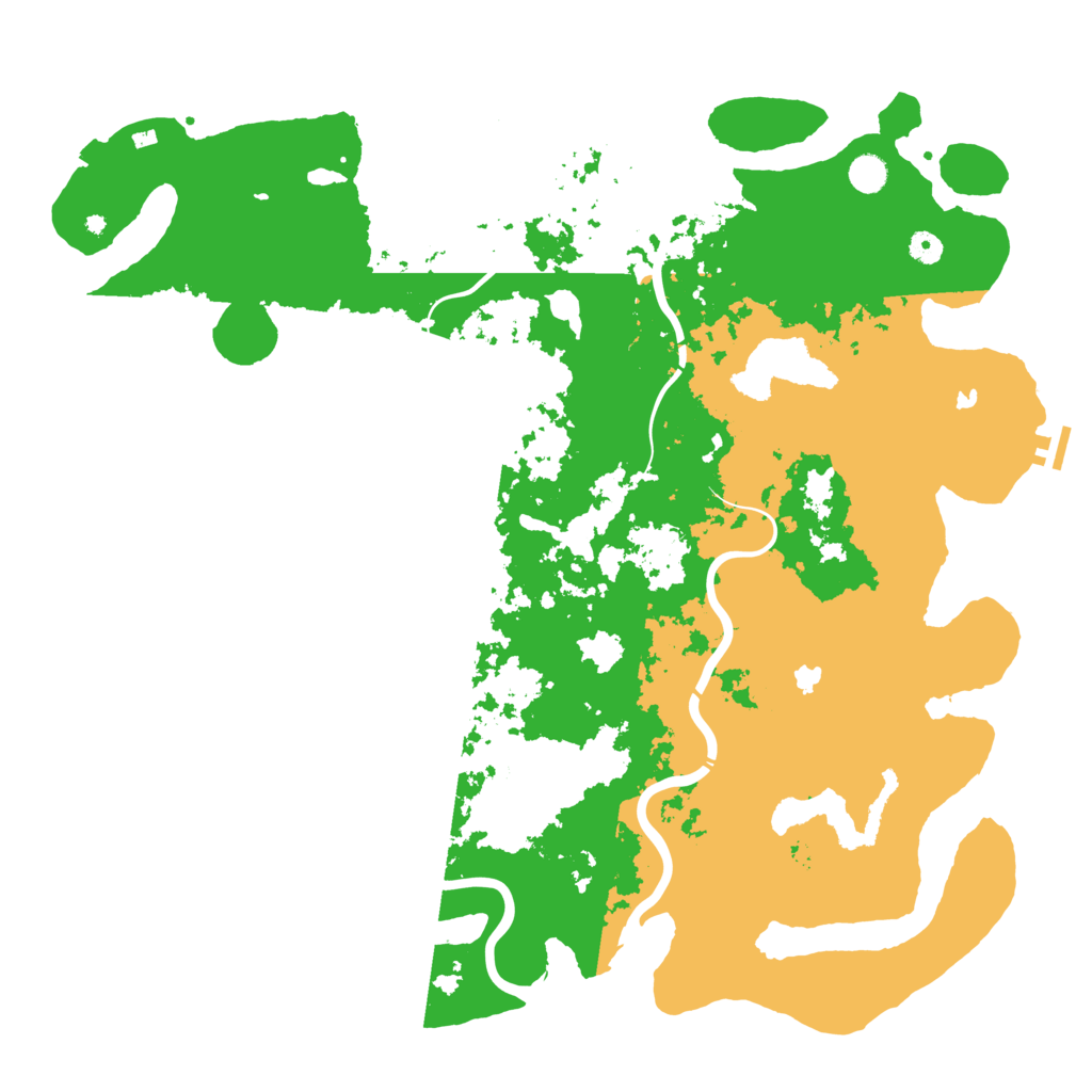 Biome Rust Map: Procedural Map, Size: 5000, Seed: 671789270