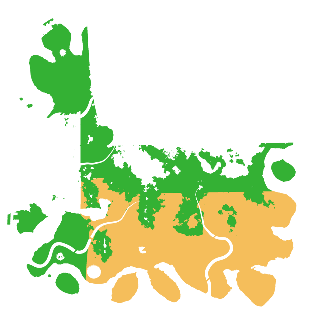 Biome Rust Map: Procedural Map, Size: 4250, Seed: 172518