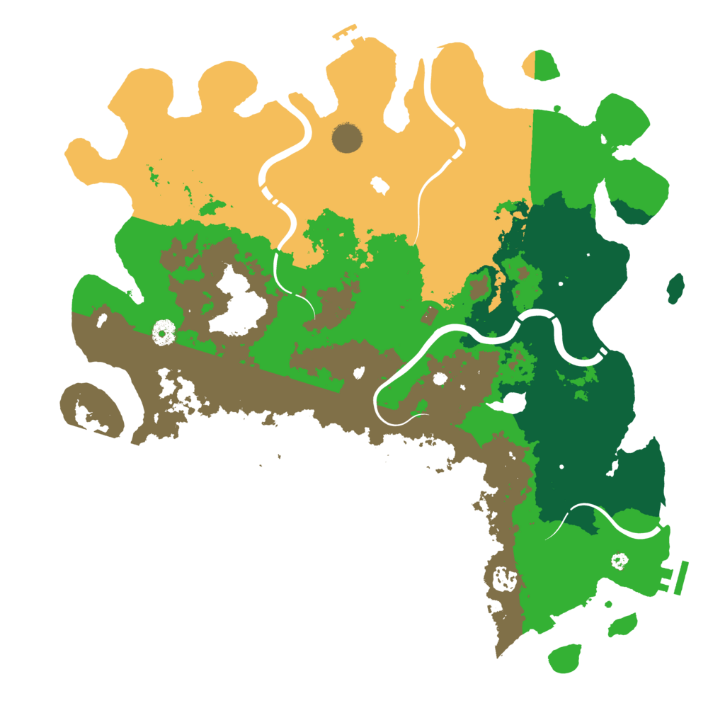 Biome Rust Map: Procedural Map, Size: 4250, Seed: 20260903