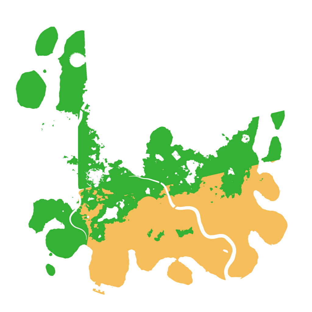 Biome Rust Map: Procedural Map, Size: 3800, Seed: 1112451871