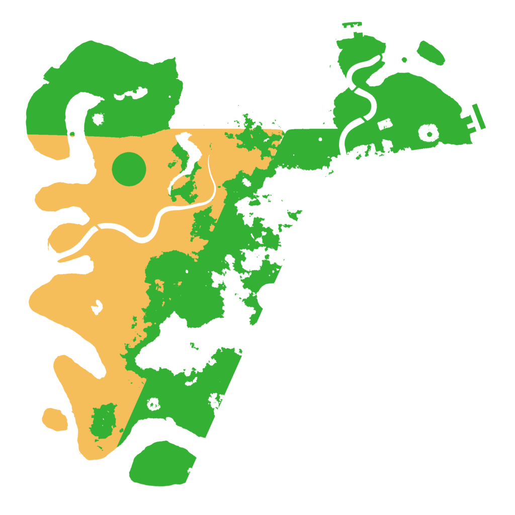 Biome Rust Map: Procedural Map, Size: 4000, Seed: 1568496733