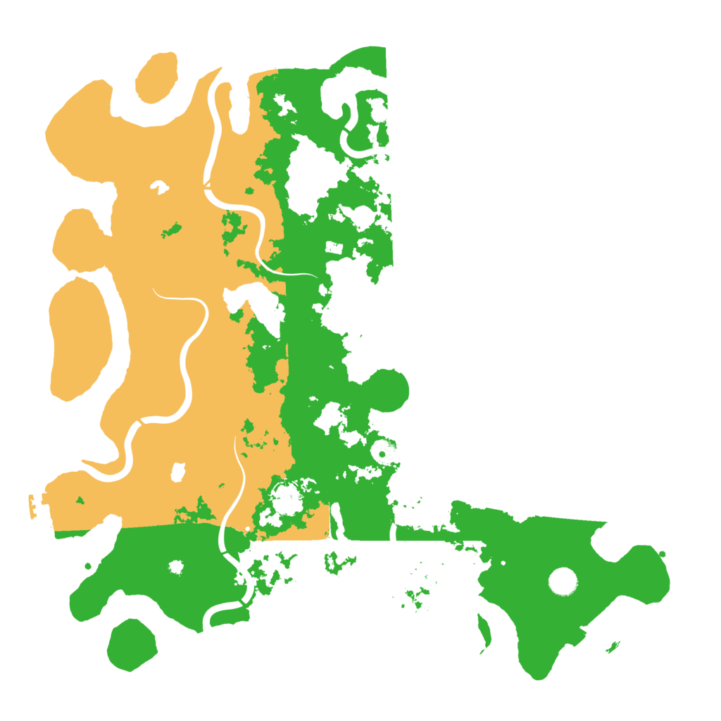 Biome Rust Map: Procedural Map, Size: 4500, Seed: 1449630810