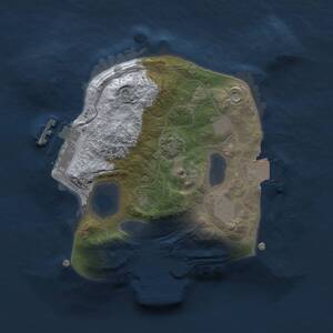 Thumbnail Rust Map: Procedural Map, Size: 1800, Seed: 14237, 4 Monuments