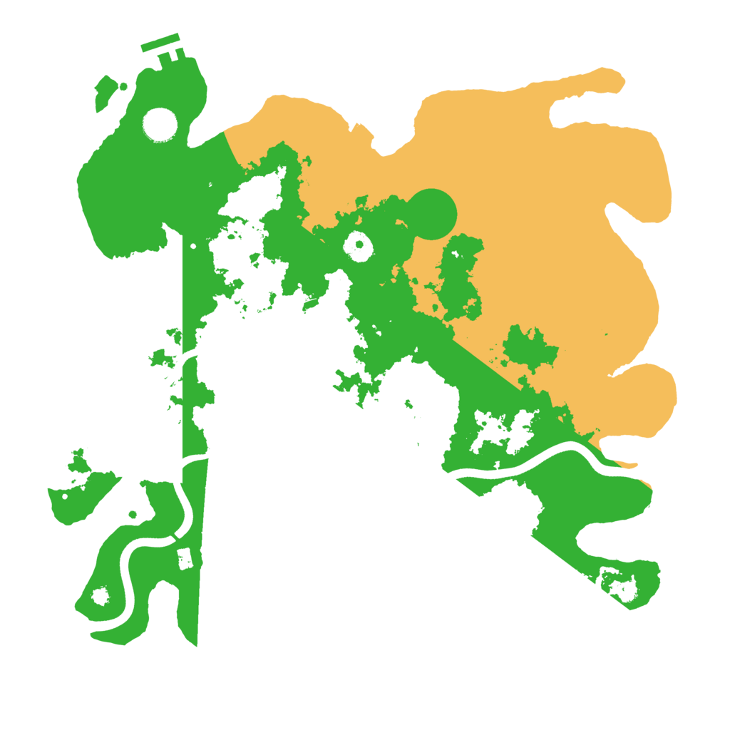Biome Rust Map: Procedural Map, Size: 3750, Seed: 1221763554