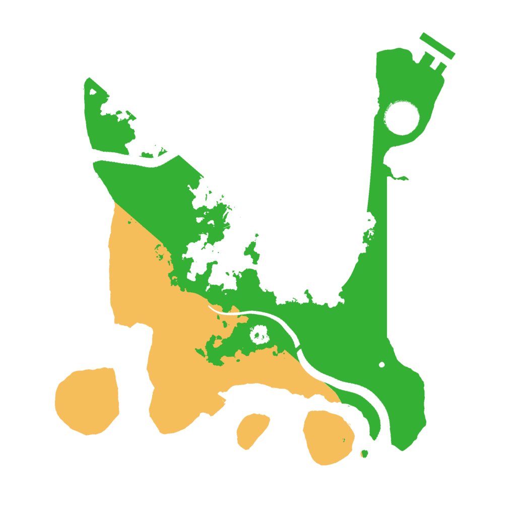 Biome Rust Map: Procedural Map, Size: 2700, Seed: 1788687139