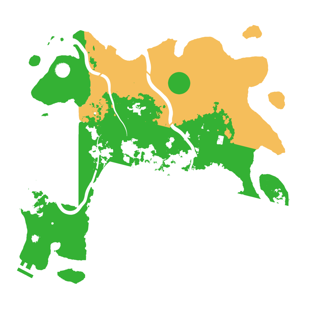 Biome Rust Map: Procedural Map, Size: 3750, Seed: 854241