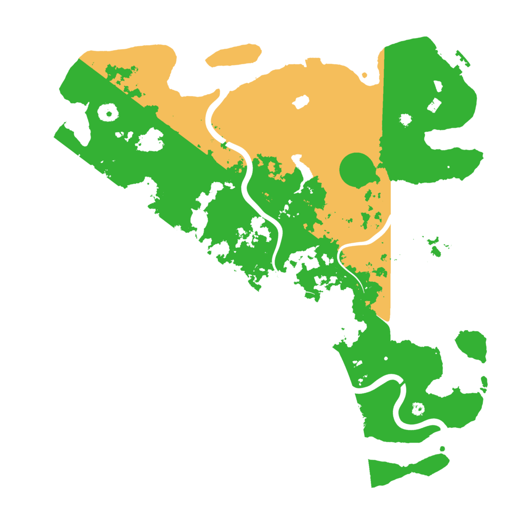 Biome Rust Map: Procedural Map, Size: 4000, Seed: 342469