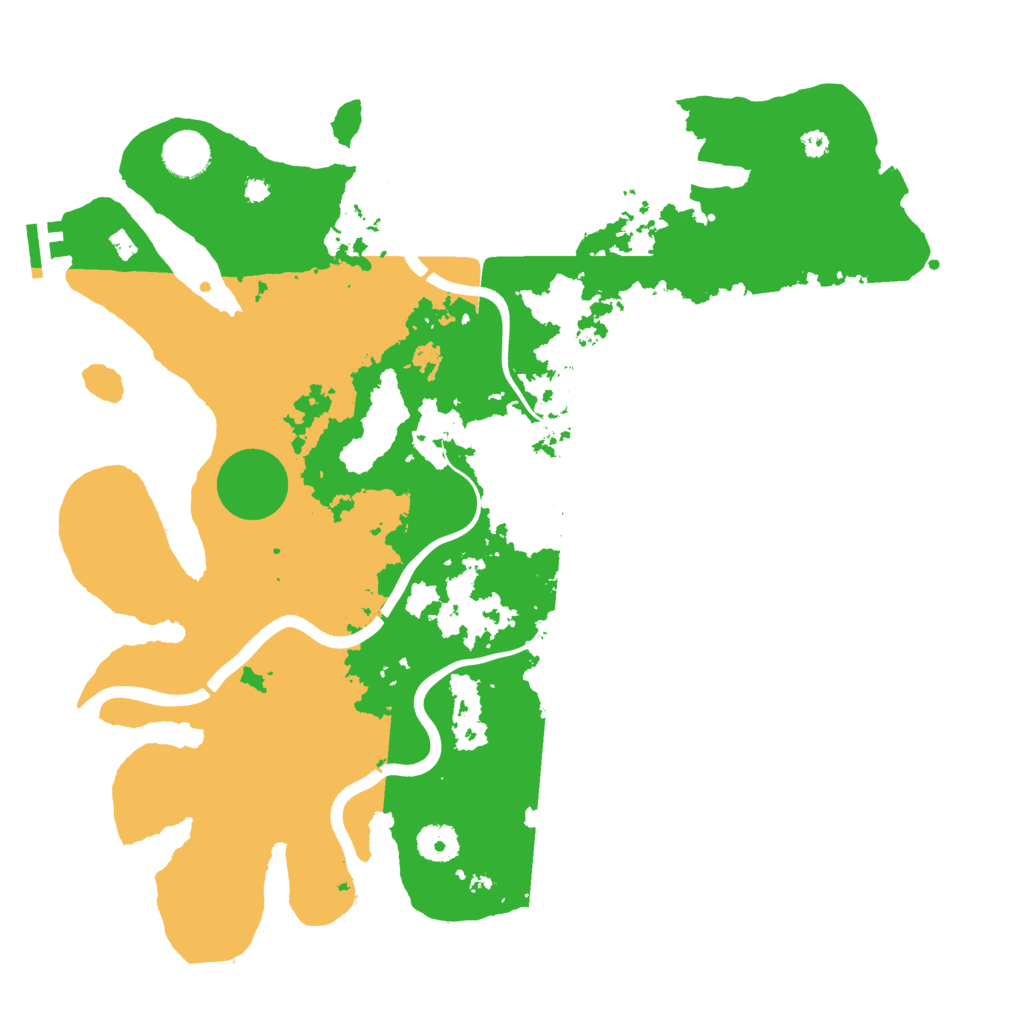 Biome Rust Map: Procedural Map, Size: 3800, Seed: 967340878