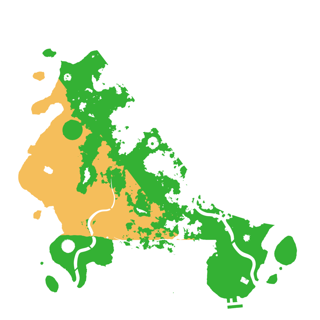 Biome Rust Map: Procedural Map, Size: 4250, Seed: 530948785