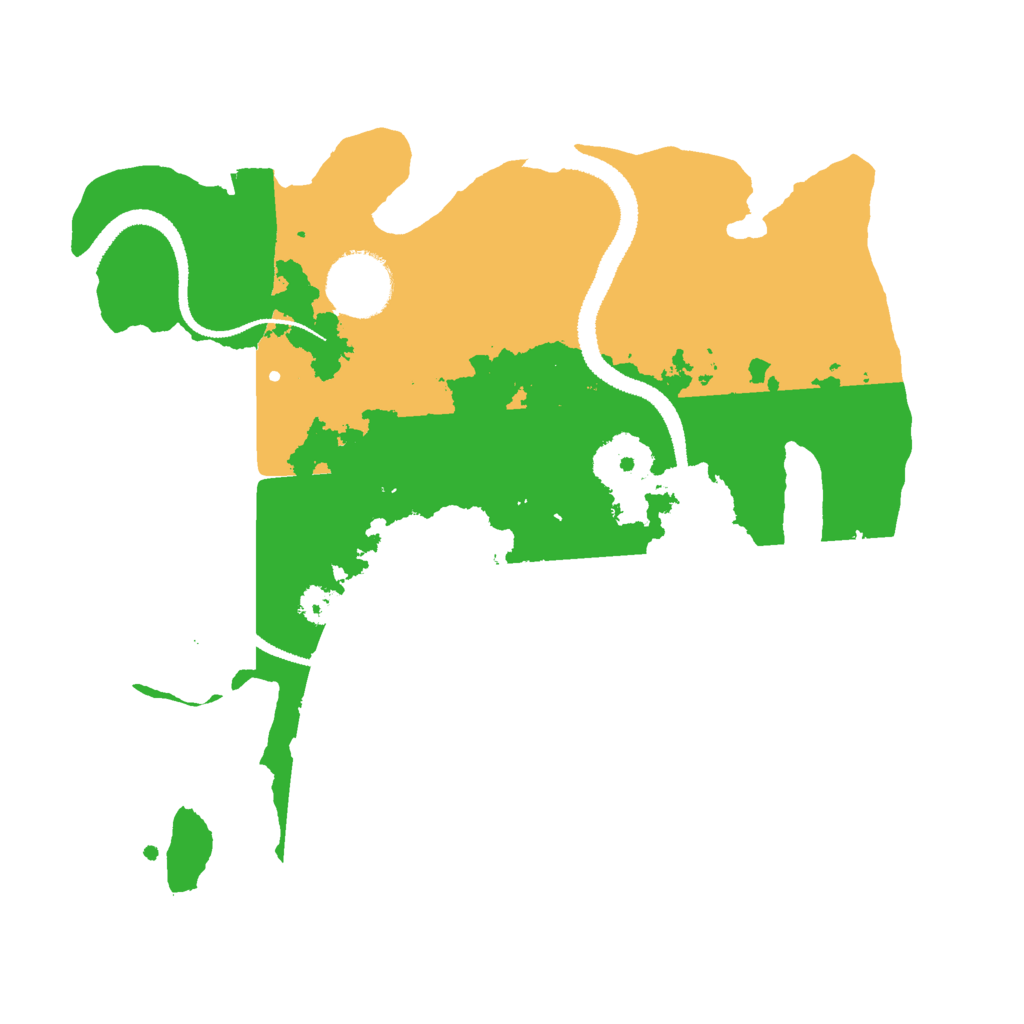 Biome Rust Map: Procedural Map, Size: 2750, Seed: 853249604