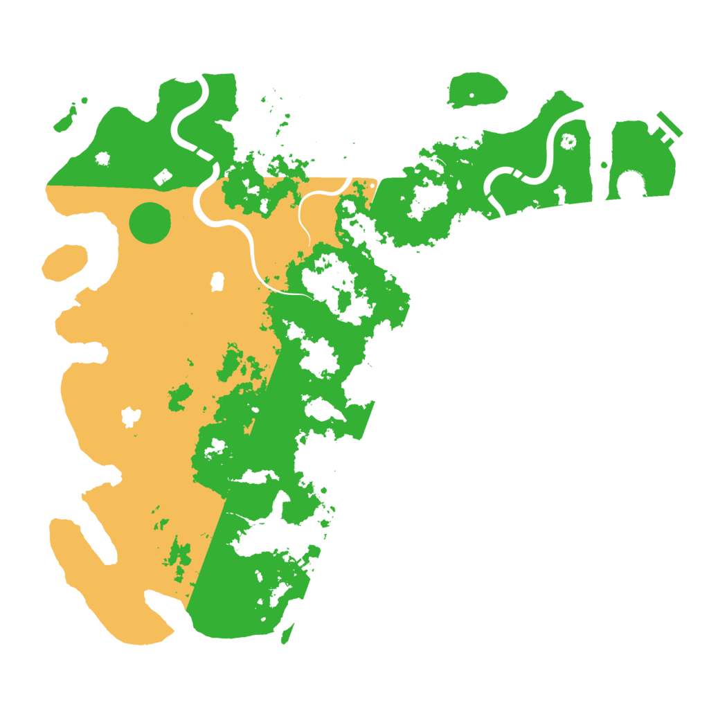 Biome Rust Map: Procedural Map, Size: 4500, Seed: 1704413464